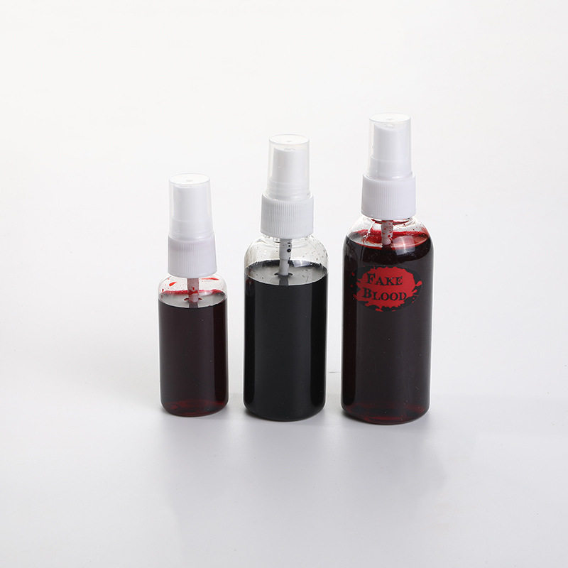 Fake blood for textiles